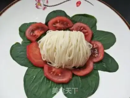 Make Vegetables cold noodles step 5