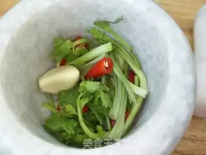Make Sea belt tofu bone soup step 2
