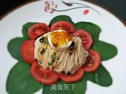 Make Vegetables cold noodles step 7