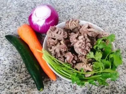 Make ♪ Frozen chicken ♪ step 5