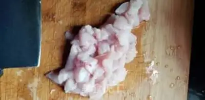 Make Chicken chest potato salad step 1