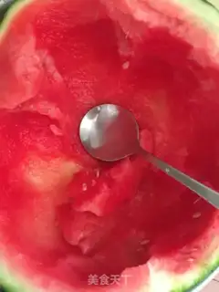 Make Fresh watermelon juice step 1