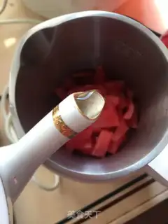 Make Fresh watermelon juice step 5