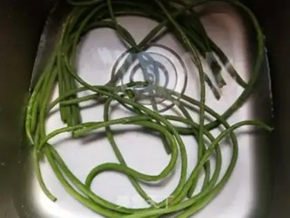 Make Bean horns step 2