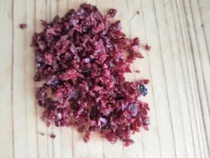 Make Cranberry green beans step 3