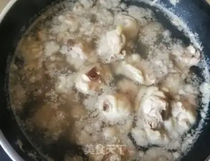 Make Frozen chicken leg step 2