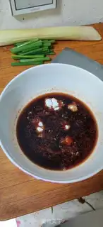 Make Onion noodles step 1