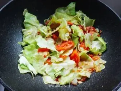 Make Tomato and cabbage step 9