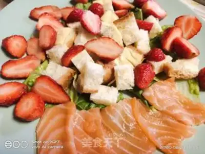 Make Squid egg and fruit salad step 4