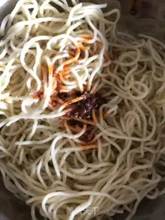 Make Spicy spicy noodles step 1