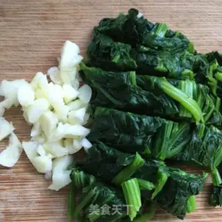 Make Spicy spinach pasta step 4