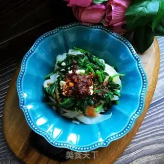 Make Spicy spinach pasta step 6