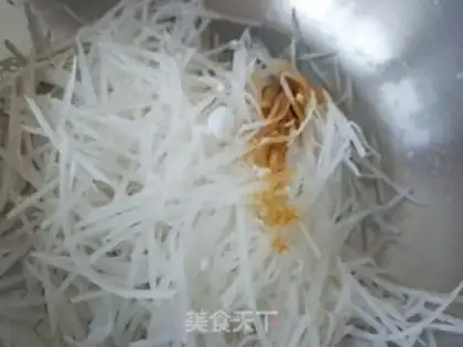 Make Sugar and radish step 2