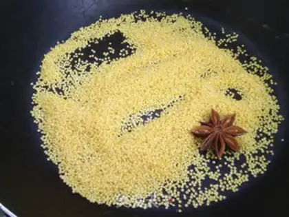Make Rice evaporates the spinal flesh step 3