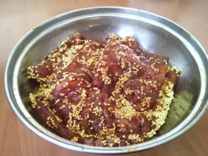 Make Rice evaporates the spinal flesh step 6