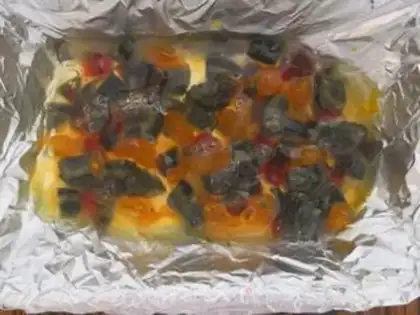 Make Three-coloured eggs step 5