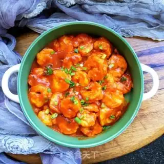 Make Korean Spicy Shrimp step 11