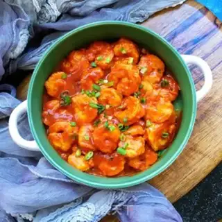 Make Korean Spicy Shrimp step 12