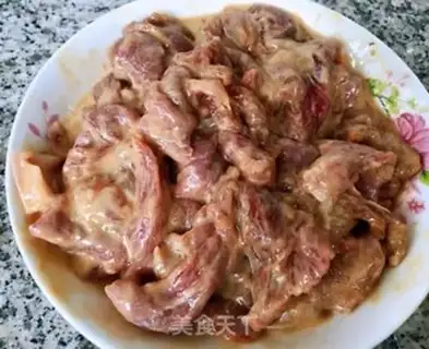 Make Beef with broccoli step 2