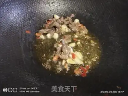 Make Beef and garlic step 2