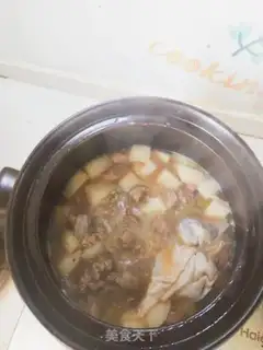 Make Roach and lamb stew step 5