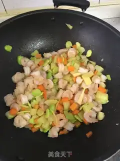 Make Shrimp is fried step 5