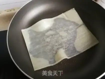 Make Cold paste pancakes step 1