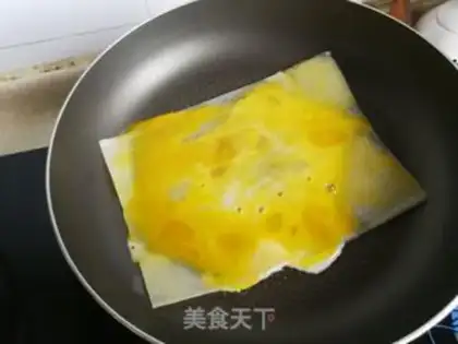 Make Cold paste pancakes step 2