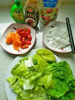 Make Roman salad step 2