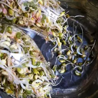 Make The green bean sprouts step 1