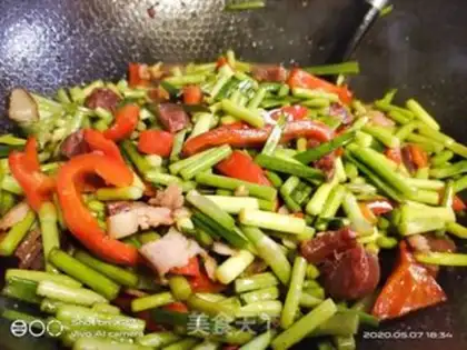 Make Bacon and sausage step 6