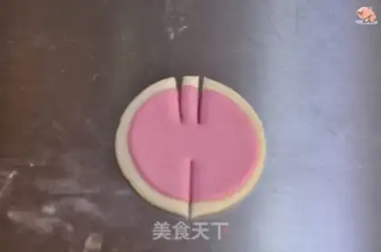 Make Butterfly buns step 4