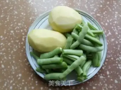 Make Potato bean noodle step 0