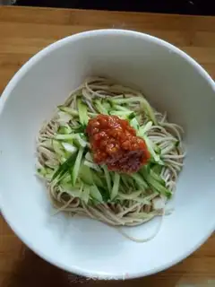 Make Plumbing oatmeal noodles step 7