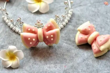 Make Butterfly buns step 15