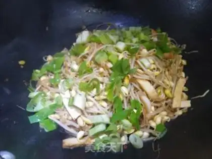 Make Scrambled beans step 5