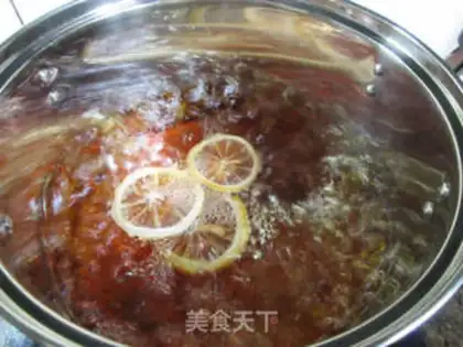 Make Iced lemon tea step 4