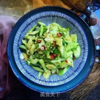 Make Garlic cucumber step 6