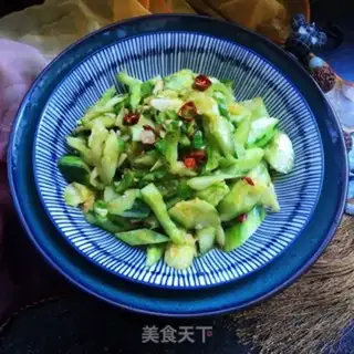 Make Garlic cucumber step 7