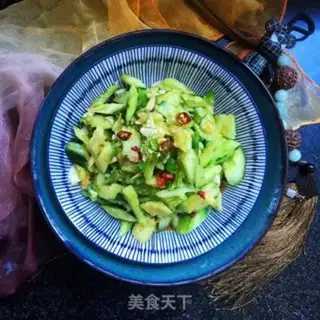 Make Garlic cucumber step 8