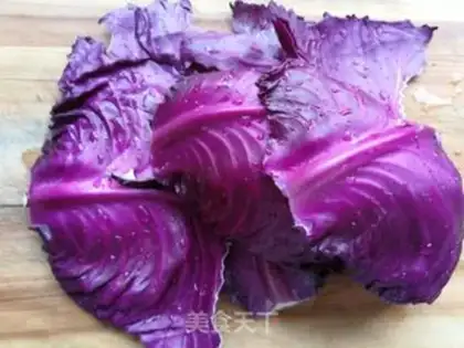 Make The purple blue-handed noodles step 0