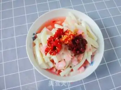 Make Pickles with cold powder step 4