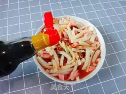 Make Pickles with cold powder step 5