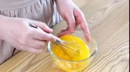 Make Basque cake step 2