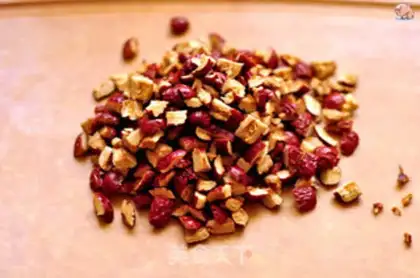 Make Sticky bean buns step 3