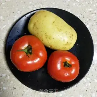 Make Tomato potato steak step 1
