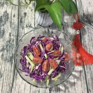 Make ♪ ♪ The blue cucumber salad ♪ step 6