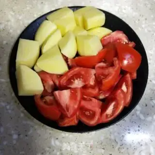 Make Tomato potato steak step 2