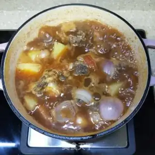Make Tomato potato steak step 10