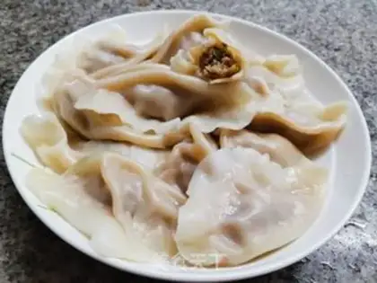 Make Mushroom pepper dumplings step 12